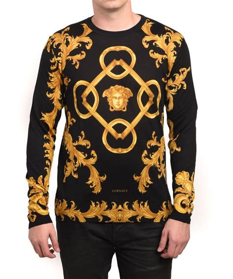 versace sweater|versace sweater for men.